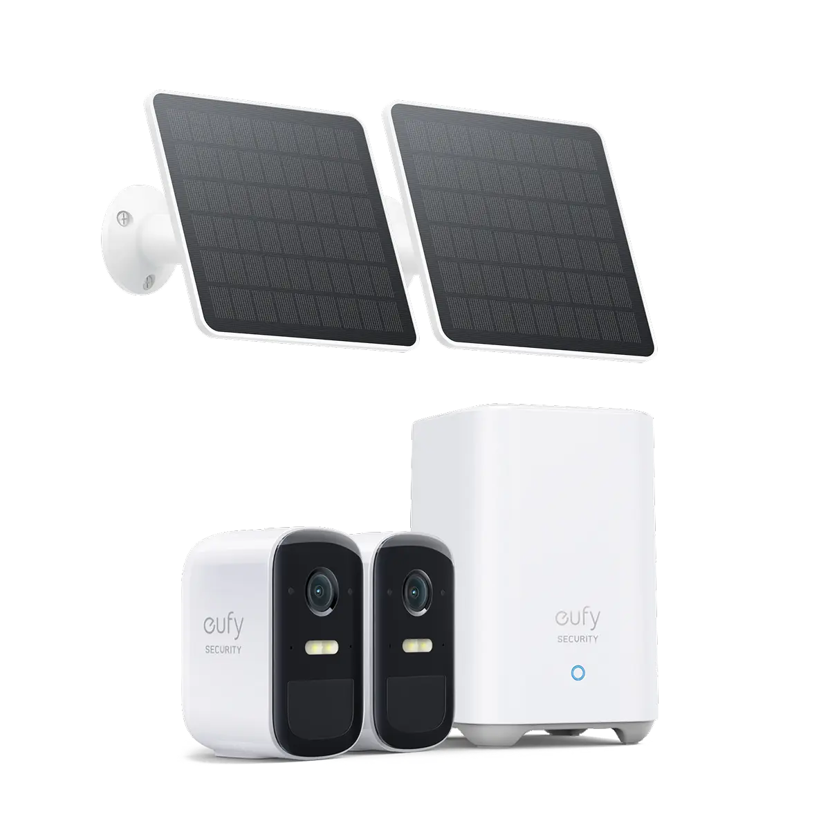 eufyCam S210 (eufyCam 2C)2-Cam Kit + 2 Solar Panels