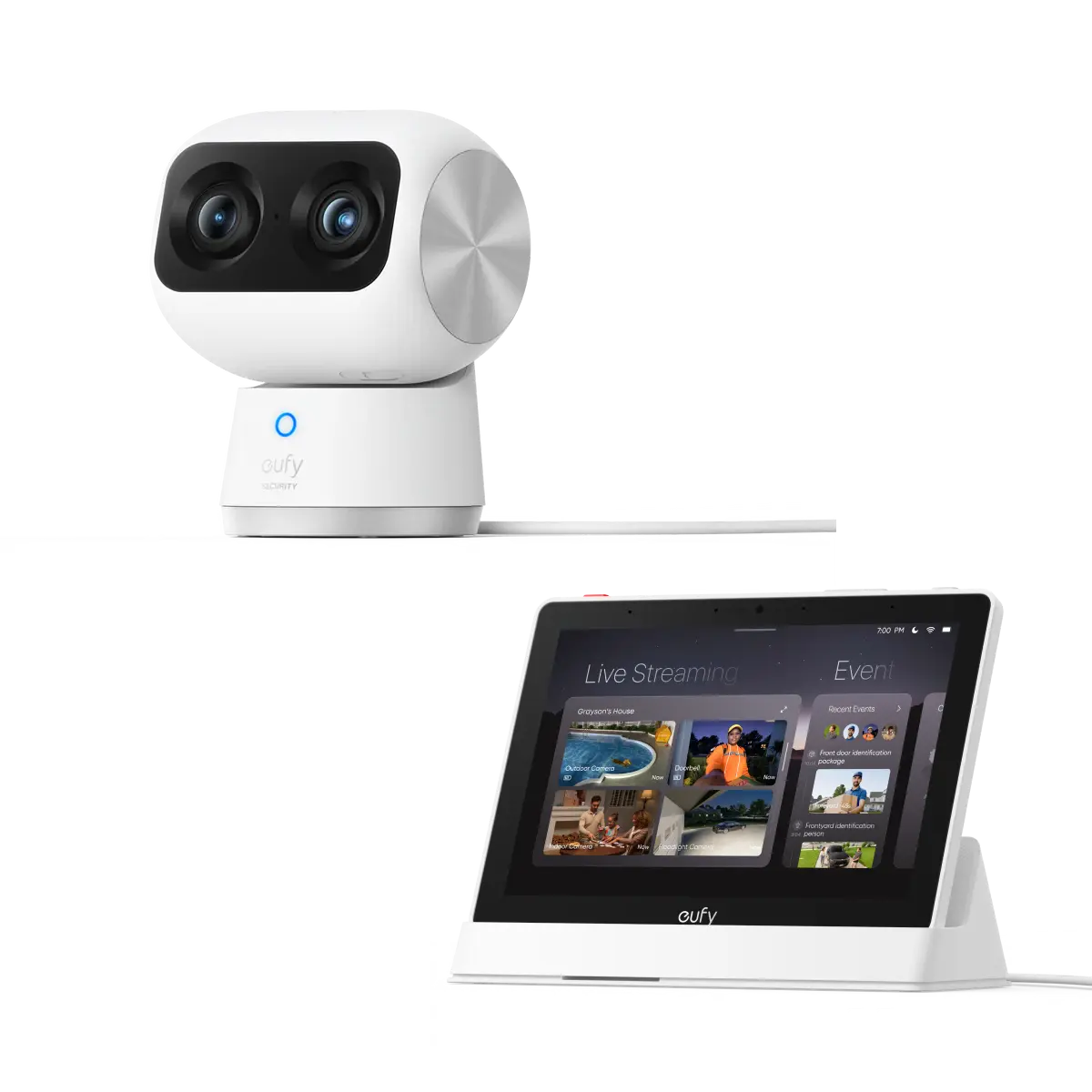 Indoor Cam S350+ eufy Smart Display E10