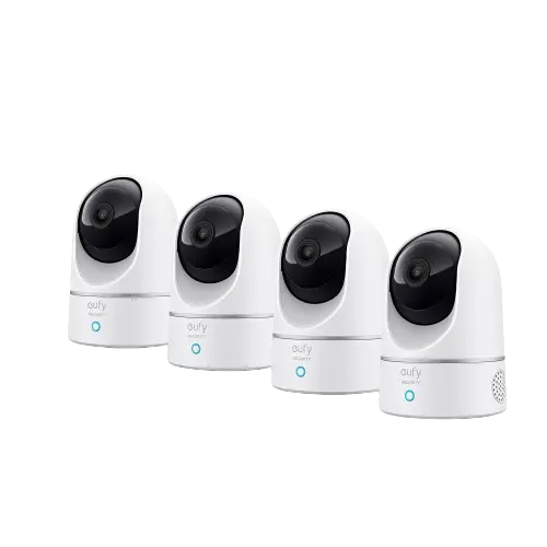 Indoor Cam E220 (2K, 4-Cam Kit, Pan & Tilt)